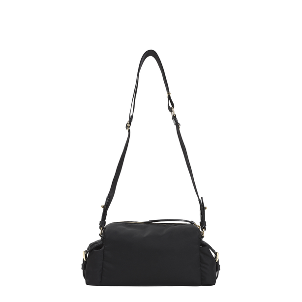 Explore Small Re-Nylon and Leather Shoulder Bags - Black