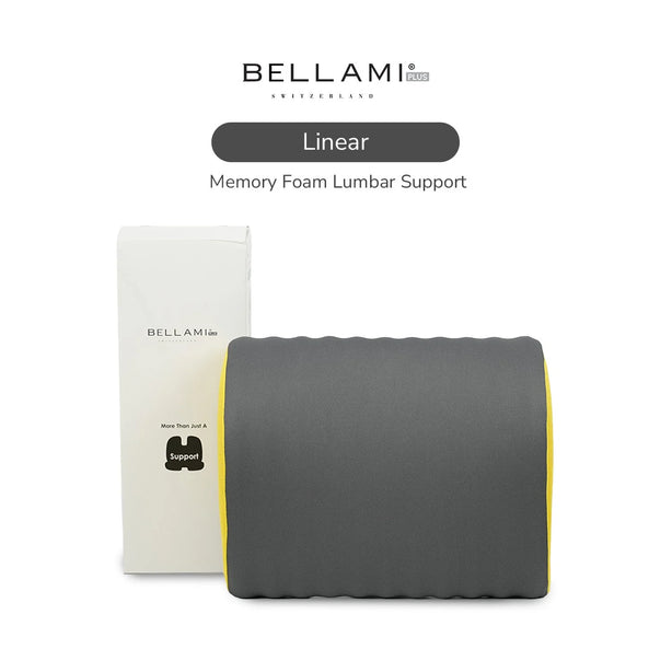 Bellami Plus Tech Series Linear Lumbar / Seat Memory Foam Cushion