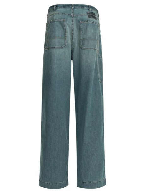 Maison Margiela Wide leg jeans - Light Blue