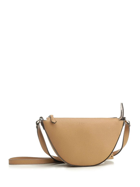 Fendi Fendi Melon Mini Shoulder Bag - Beige