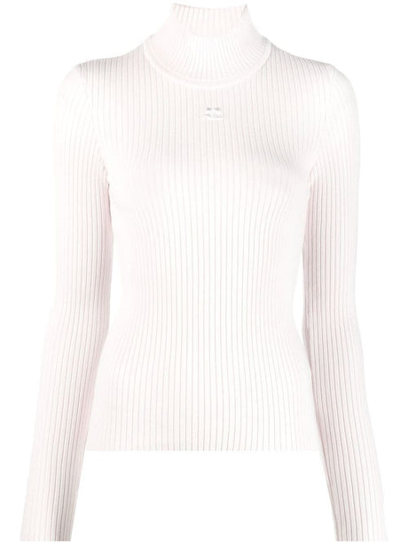 Reedition Rib Knit Mockneck Sweater