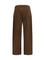 Lemaire Heavy dyed twill Belted Pants - Ristretto