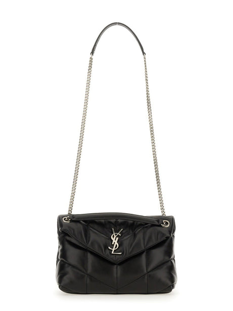 Saint Laurent Puffer Small Nappa leather Shoulder Bags - Black