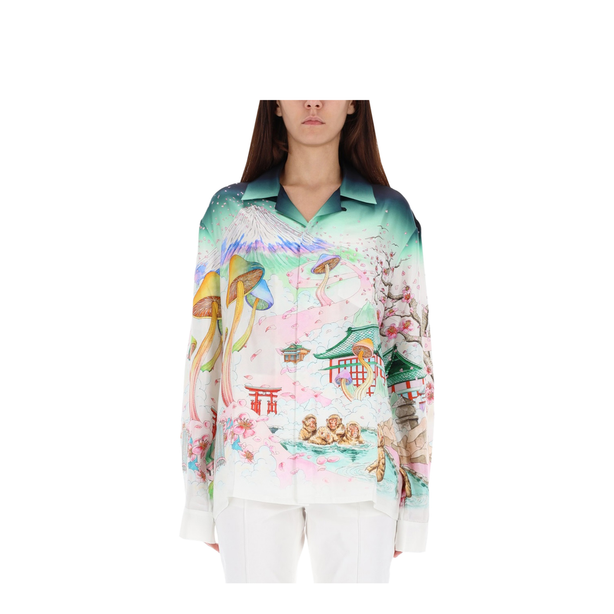 Flower Print Shirt