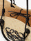 Loewe Paula's Ibiza Anagram leather and iraca palm shoulder bag - Naturalblack