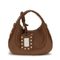 Mini Studded Hobo Handbag