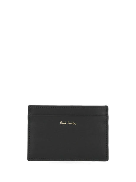 Paul Smith Signature Stripe Card Holder - Black