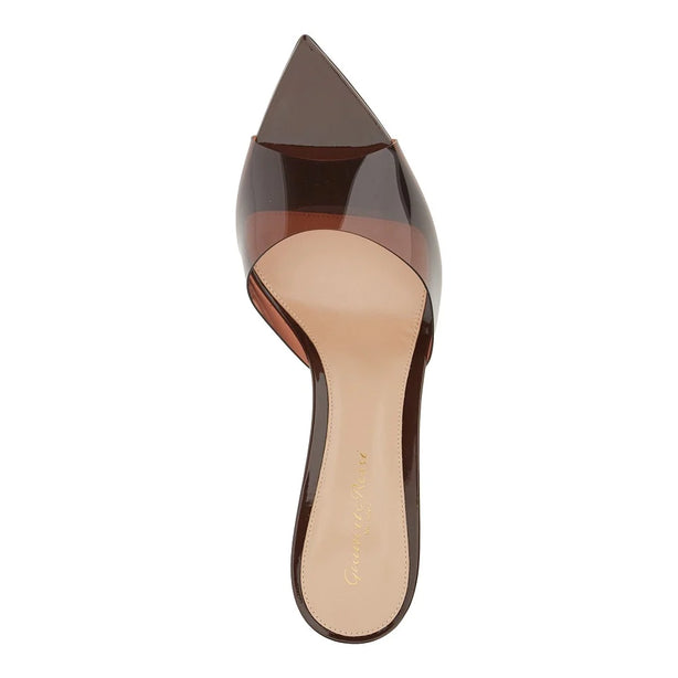 GIANVITO ROSSI Elle' PVC mules