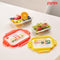 PYREX 2pc 640ml & 1050ml Rectangle Glass Storage – Miffy