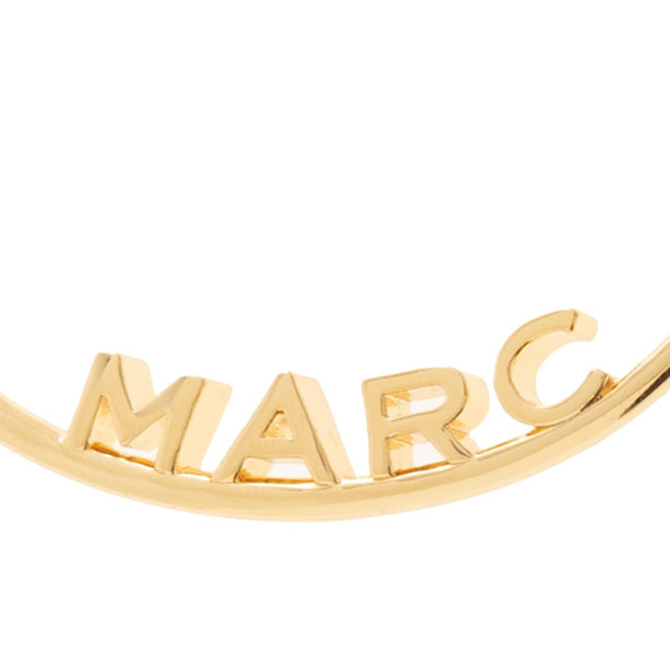 Marc Jacobs Monogram Hoops Earrings in Gold J207M03FA22