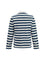 Burberry Striped long-sleeve cotton Polo - Nickel Blue/Cotton W