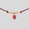 KATE SPADE Summer Daze Strawberry Cord Bracelet Red RS-KO871
