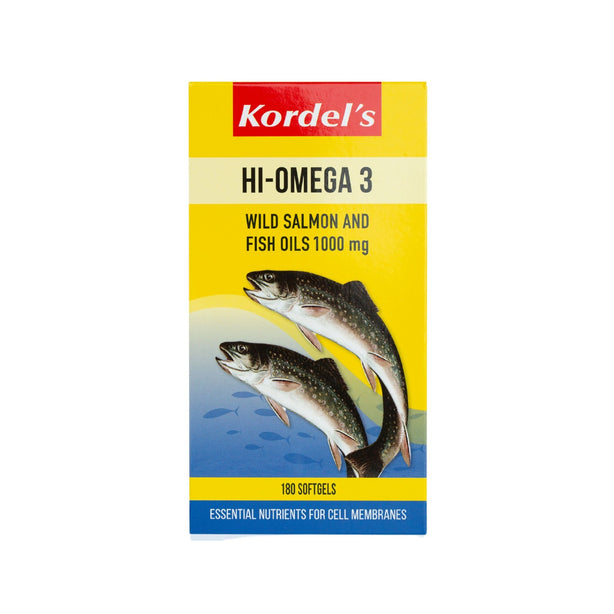 Kordel’s Hi- Omega 3 Wild Salmon and Fish Oils 1000 mg C180