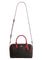 Coach Rowan Satchel Bag In Signature Canvas - Walnut/True Red