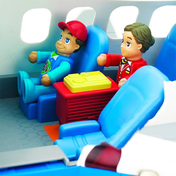 Hap-P-Kid Little Learner Airport Playset | Learning Toy | Role Play | Pretend Play | 3 years+