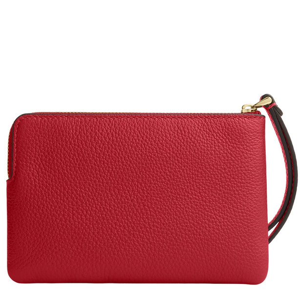 Coach Corner Zip Wristlet - Poppy CP483