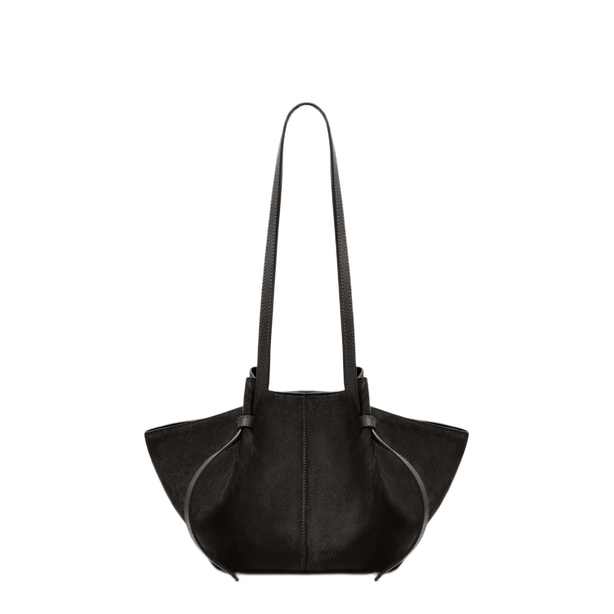 Mochi Bag In Ganache Suede Leather