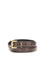 Saint Laurent Cassandre slim Belt - Red Tan