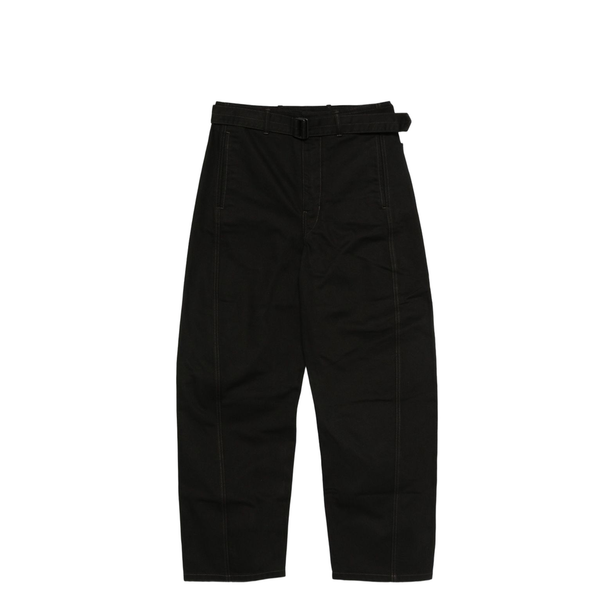 Black Maxi Barrel Workwear Pants