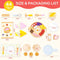 StitchesandTweed Pancake Pretend Play Toy Set
