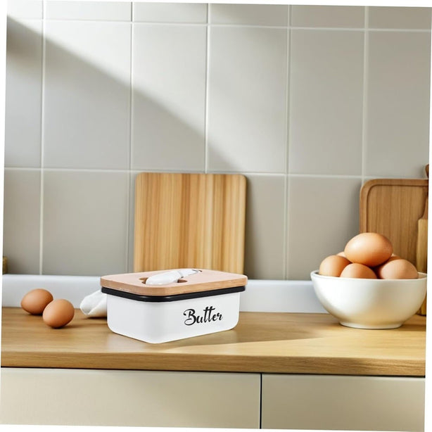 StitchesandTweed Butter Dish with Lid