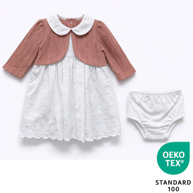 Teeny Tiny 2 Piece Set With Panty For Girl - Rosette (Princess Design)