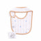 Teeny Tiny Baby Bib - White (Car Design)