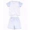 Teeny Tiny 2 Piece Set - Blue (Bear Stripe)