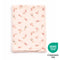 Teeny Tiny Baby Blanket - Pink Orange (Rabbit Design)