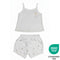 Teeny Tiny 2 Piece Set - Grey Yellow (Stripe Cat Ballow) (Unisex)