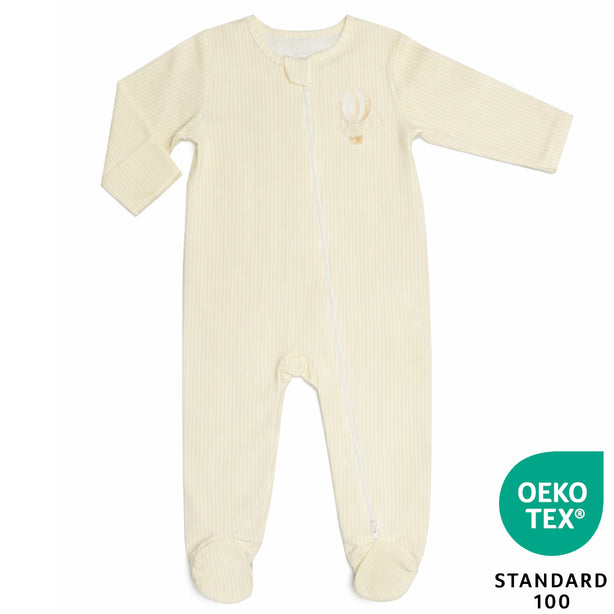 Teeny Tiny Soft and Cosy Sleepsuit – Yellow (Unisex)
