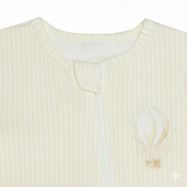 Teeny Tiny Soft and Cosy Sleepsuit – Yellow (Unisex)