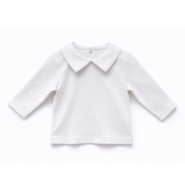 Teeny Tiny Dungaree 2 Piece Set For Boy - Grey Brown (Elephant Design)