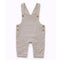 Teeny Tiny Dungaree 2 Piece Set For Boy - Grey Brown (Elephant Design)