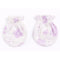 Teeny Tiny 3 Pieces Baby Essential Set - Purple (Flower Design)