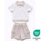 Teeny Tiny 2 Pieces Set - Grey Brown