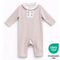 Teeny Tiny Soft and Cosy Sleepsuit For Boy - Grey Brown