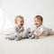 Teeny Tiny Soft and Cosy Sleepsuit For Boy - Grey Brown