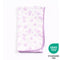 Teeny Tiny Baby Blanket - Purple (Flower Design)