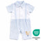 Teeny Tiny Romper - Blue (Bear)