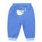 Teeny Tiny 2 Piece Set For Boy - Blue Stripe (Sea Animal)