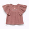 Teeny Tiny 2 Piece Set For Girl - Rosette + Grey (Princess Design)