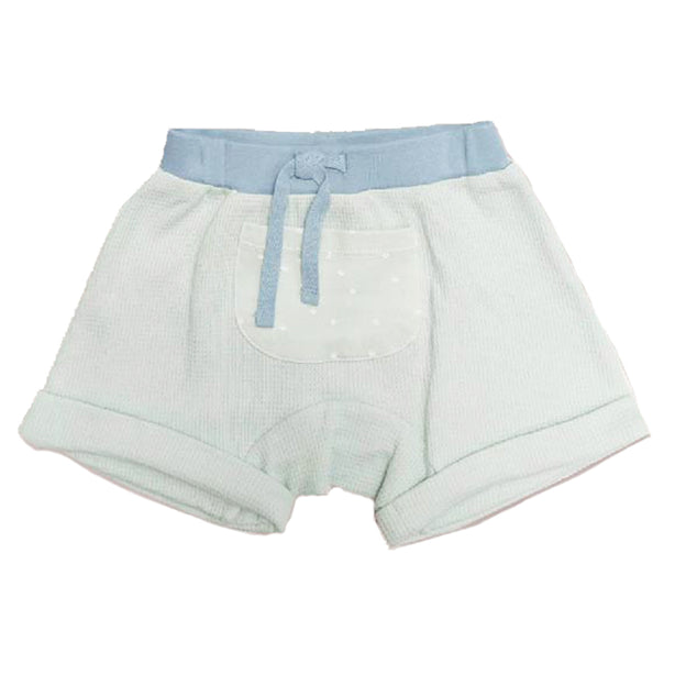 Teeny Tiny 2 Piece Set For Boy - Green Blue