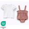 Teeny Tiny 2 Piece Set For Girl - Rosette (Princess Design)