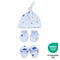 Teeny Tiny 3 Pieces Baby Essential set - Blue (Bear)