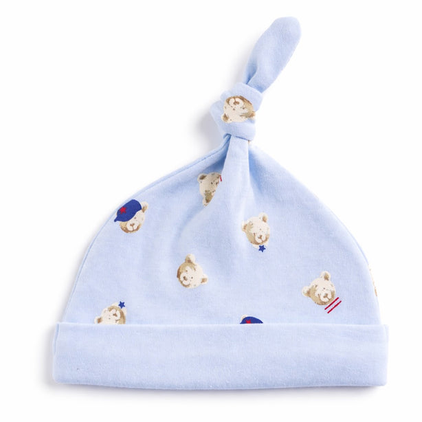 Teeny Tiny 3 Pieces Baby Essential set - Blue (Bear)