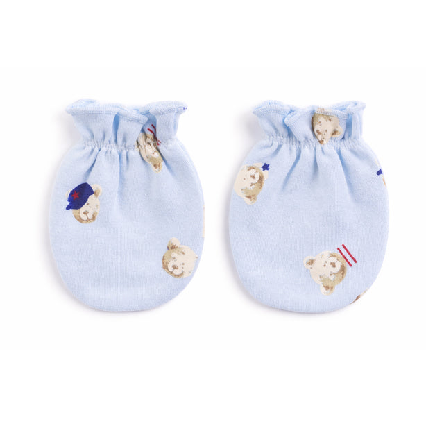 Teeny Tiny 3 Pieces Baby Essential set - Blue (Bear)