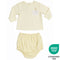 Teeny Tiny 2 Piece Set - Yellow Stripe (Unisex)