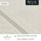Hallmark Royal Egyptian Cotton Bed Sheet - 1500TC - Beige Lace