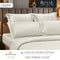 Hallmark Royal Egyptian Cotton Bed Sheet - 1500TC - Beige Lace
